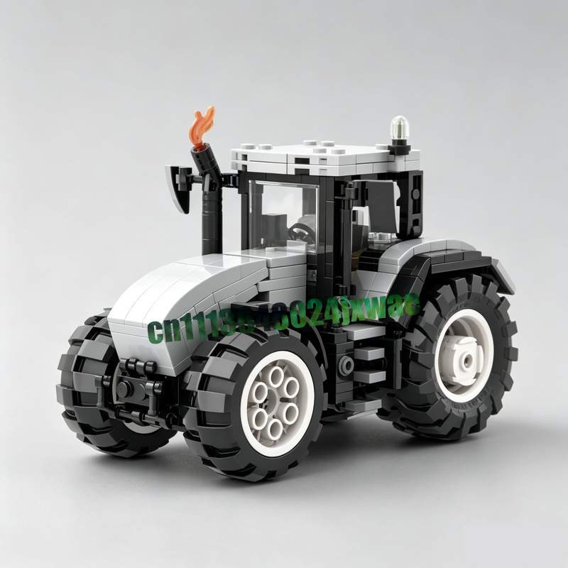 Agriculture Farming Education - NEU 402 Teile MOC Landwirtschaftlicher Traktor