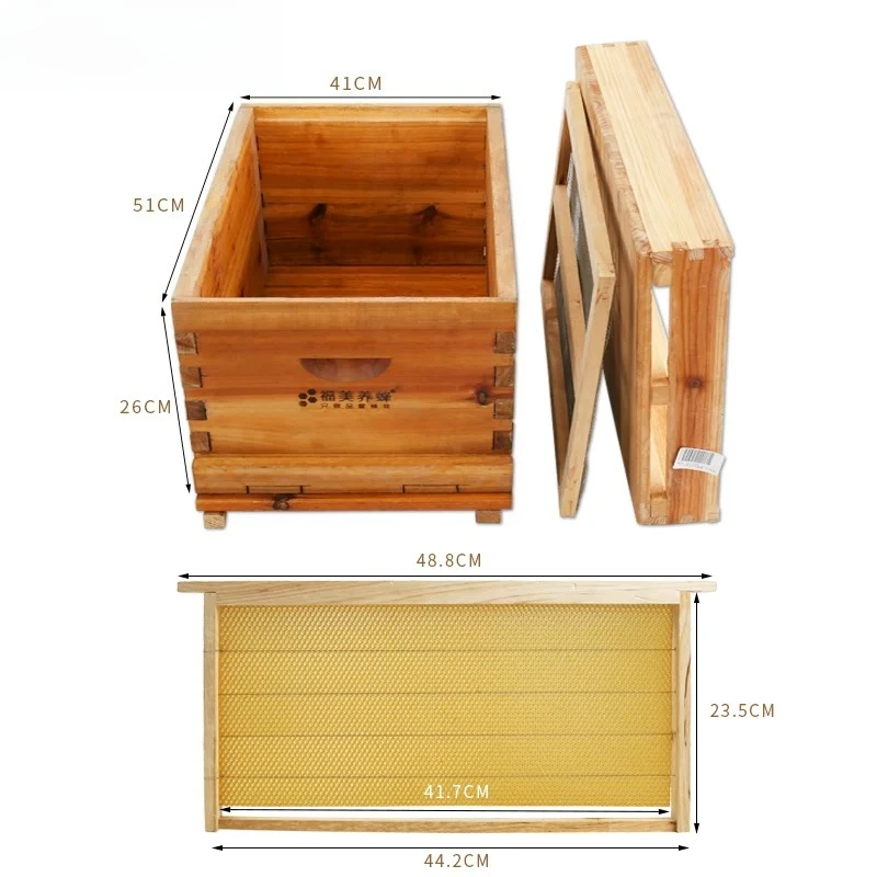 Installation-freie Bienenstöck – Beehive Frame Wax Bewertung und Preis